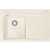 Zlew ceramiczny FRANKE Mythos MTK 611-78 (komora LEWA) kremowy | Fraceram (124.0540.977)