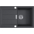 Zlew FRANKE Sirius 2.0 S2D 611-78 onyx | Tectonite (143.0612.629) *** zamów wycięcie OTWORU na dozownik GRATIS ***
