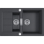 Zlew FRANKE Sirius 2.0 S2D 651-78 onyx | Tectonite (143.0618.687) *** zamów wycięcie OTWORU na dozownik GRATIS ***