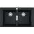 Zlew FRANKE Sirius 2.0 S2D 620-35-35 onyx | Tectonite (143.0618.688) *** zamów wycięcie OTWORU na dozownik GRATIS ***