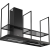Okap wyspowy FRANKE Mythos T-Shelf FMY BK MATT F180 czarny mat (325.0678.073)