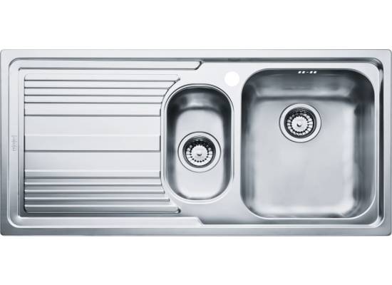 Zlew FRANKE Logica LLL 651-100 stal LEN (komora PRAWA) (101.0086.254) *** zamów wycięcie otworów GRATIS ***