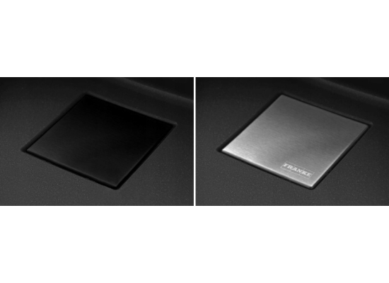 Nakładka - osłona odpływu FRANKE Color Line CZARNY MAT do Kanon KNG, FSG (112.0670.893)