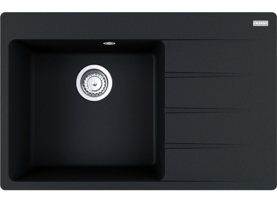 Zlew FRANKE Centro CNG 611-78 TL (komora LEWA) onyx (114.0633.150) *** zamów wycięcie otworów GRATIS ***