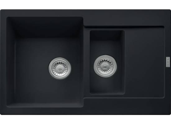 Zlew FRANKE Maris MRG 651-78 czarny mat (114.0675.991) *** zamów wycięcie otworów GRATIS ***