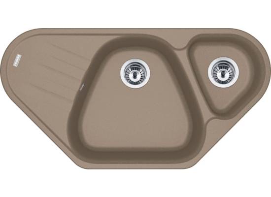 Zlew FRANKE Antea AZG 661-E cappuccino (114.0676.227) *** zamów wycięcie otworów GRATIS ***