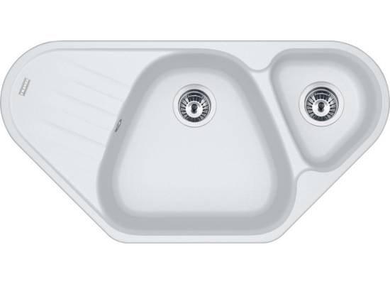 Zlew FRANKE Antea AZG 661-E biały polarny (114.0676.228) *** zamów wycięcie otworów GRATIS ***