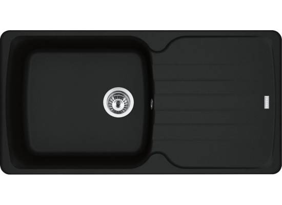 Zlew FRANKE Antea AZG 611-97 XL czarny mat (114.0676.241) *** zamów wycięcie otworów GRATIS ***