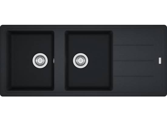 Zlew FRANKE Basis BFG 621-116 onyx (114.0676.263) *** zamów wycięcie otworów GRATIS ***