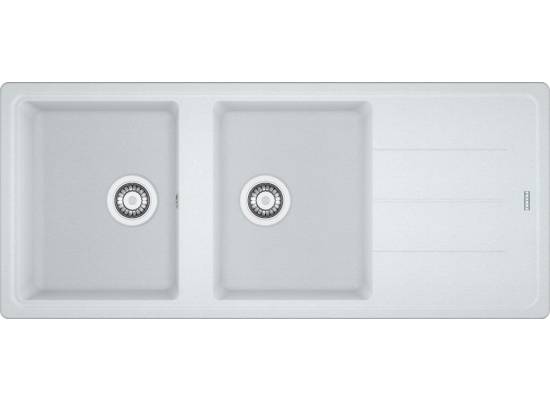 Zlew FRANKE Basis BFG 621-116 biały polarny (114.0676.264) *** zamów wycięcie otworów GRATIS ***