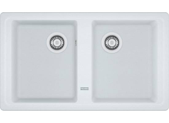 Zlew FRANKE Basis BFG 620-34-34 biały polarny (114.0676.270) *** zamów wycięcie otworów GRATIS ***