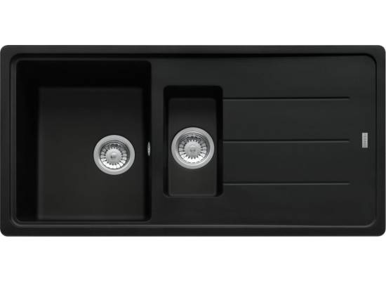 Zlew FRANKE Basis BFG 651-97 czarny mat (114.0676.277) *** zamów wycięcie otworów GRATIS ***