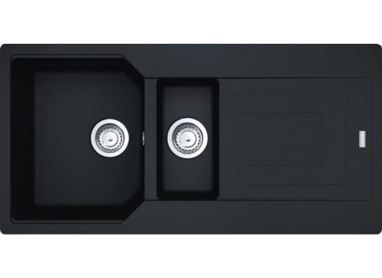 Zlew FRANKE Urban UBG 651-100 czarny mat (114.0687.305) *** zamów wycięcie otworów GRATIS ***