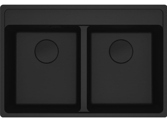 Zlew FRANKE Maris MRG 620-35-35 czarny mat BLACK EDITION (114.0693.518) *** zamów wycięcie otworów GRATIS ***