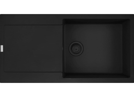 Zlew FRANKE Maris MRG 611-97 XL czarny mat BLACK EDITION (114.0693.519) *** zamów wycięcie otworów GRATIS ***