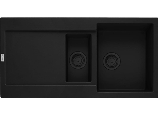 Zlew FRANKE Maris MRG 651-97 czarny mat BLACK EDITION (114.0693.531) *** zamów wycięcie otworów GRATIS ***