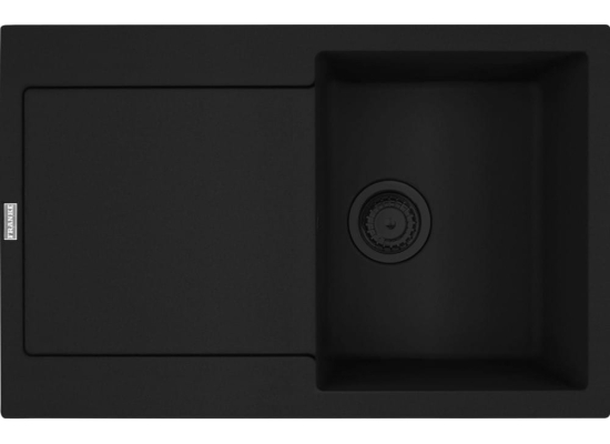 Zlew FRANKE Maris MRG 611-78 czarny mat BLACK EDITION (114.0693.533) *** zamów wycięcie otworów GRATIS ***
