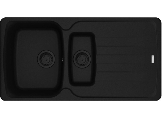 Zlew FRANKE Antea AZG 651-97 czarny mat BLACK EDITION (114.0693.549) *** zamów wycięcie otworów GRATIS ***