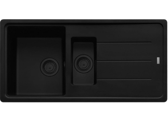Zlew FRANKE Basis BFG 651-97 czarny mat BLACK EDITION (114.0693.554) *** zamów wycięcie otworów GRATIS ***