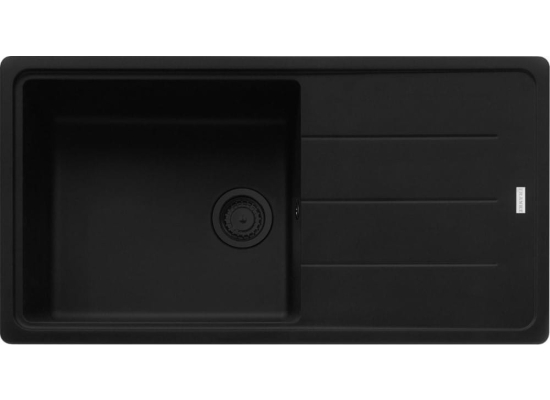 Zlew FRANKE Basis BFG 611-97 czarny mat BLACK EDITION (114.0693.556) *** zamów wycięcie otworów GRATIS ***