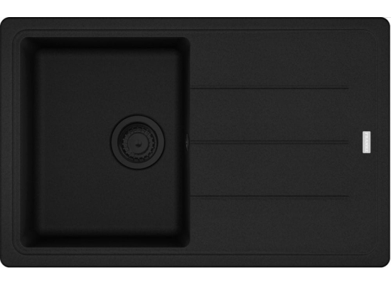 Zlew FRANKE Basis BFG 611-78 czarny mat BLACK EDITION (114.0693.557) *** zamów wycięcie otworów GRATIS ***