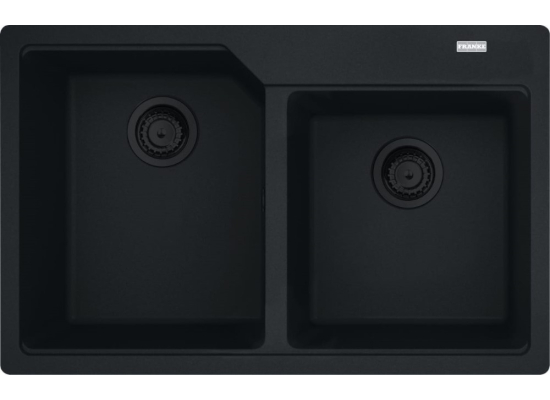 Zlew FRANKE Urban UBG 620-36-33 czarny mat BLACK EDITION (114.0697.746) *** zamów wycięcie otworów GRATIS ***