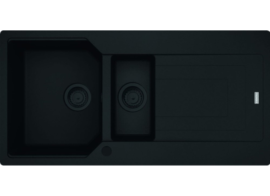 Zlew FRANKE Urban UBG 651-100 czarny mat BLACK EDITION (114.0697.747) *** zamów wycięcie otworów GRATIS ***