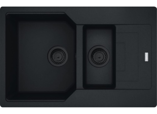 Zlew FRANKE Urban UBG 651-78 czarny mat BLACK EDITION (114.0697.748) *** zamów wycięcie otworów GRATIS ***