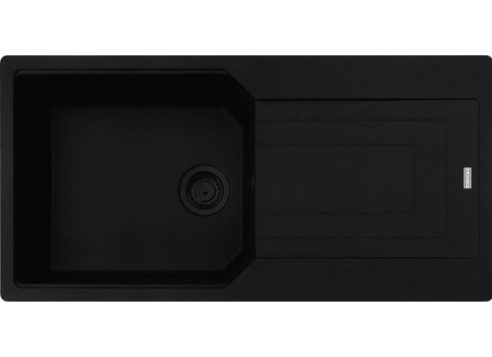 Zlew FRANKE Urban UBG 611-100 XL czarny mat BLACK EDITION (114.0697.749) *** zamów wycięcie otworów GRATIS ***