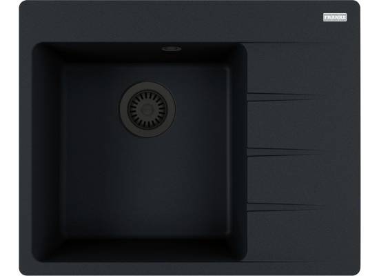 Zlew FRANKE Centro CNG 611-62 TL (komora LEWA) onyx BLACK EDITION (114.0740.851) *** zamów wycięcie otworów GRATIS ***