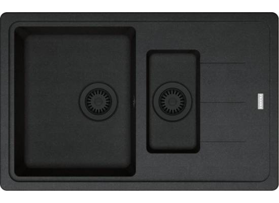 Zlew FRANKE Basis BFG 651-78 onyx BLACK EDITION (114.0741.180) *** zamów wycięcie otworów GRATIS ***