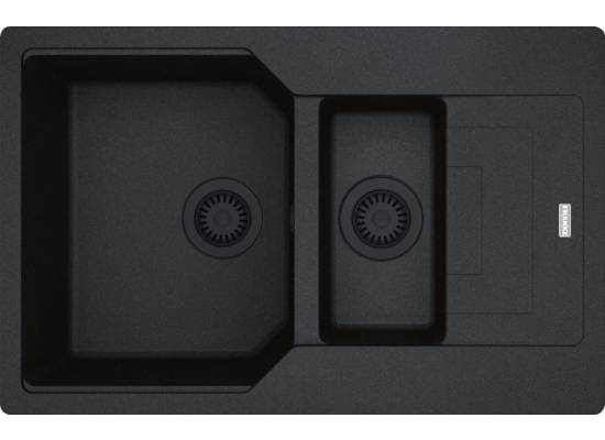 Zlew FRANKE Urban UBG 651-78 onyx BLACK EDITION (114.0741.213) *** zamów wycięcie otworów GRATIS ***
