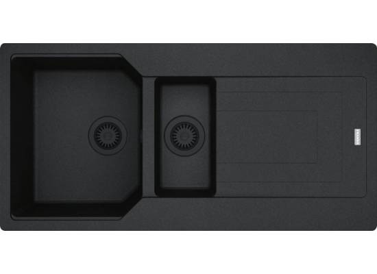 Zlew FRANKE Urban UBG 651-100 onyx BLACK EDITION (114.0741.215) *** zamów wycięcie otworów GRATIS ***