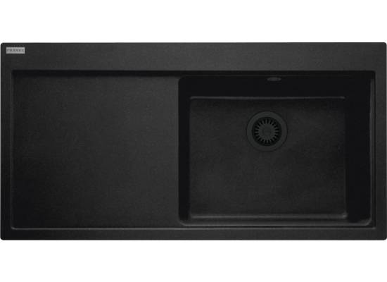 Zlew FRANKE Mythos MTG 611-100 (komora PRAWA) onyx BLACK EDITION + AKC (114.0743.109) *** zamów wycięcie otworów GRATIS ***