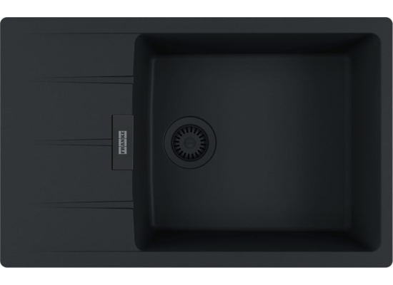 Zlew FRANKE Centro CNG 611-78 XL czarny mat BLACK EDITION (114.0757.422) *** zamów wycięcie otworów GRATIS ***