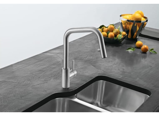 Bateria FRANKE EOS NEO U PULL-OUT SPRAY stal szczotkowana INOX (115.0529.207)