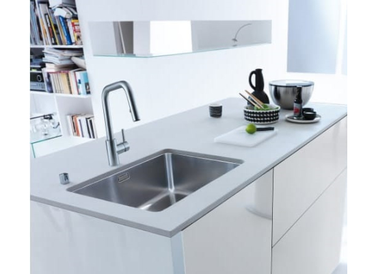 Bateria FRANKE EOS NEO U PULL-OUT SPRAY stal szczotkowana INOX (115.0529.207)