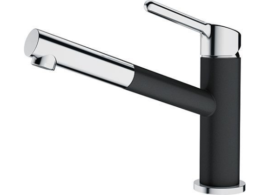 Bateria FRANKE ORBIT PULL-OUT onyx + chrom (115.0623.057)