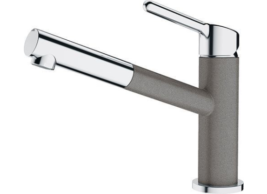 Bateria FRANKE ORBIT PULL-OUT kamienny szary + chrom (115.0623.141)