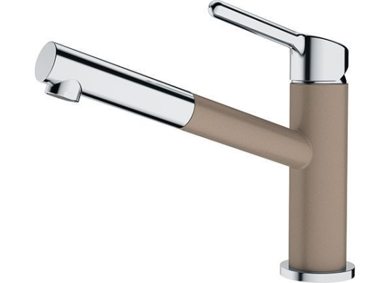 Bateria FRANKE ORBIT PULL-OUT cappuccino + chrom (115.0623.147)