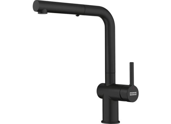 Bateria FRANKE ACTIVE L PULL-OUT SPRAY czarny mat (115.0653.382)