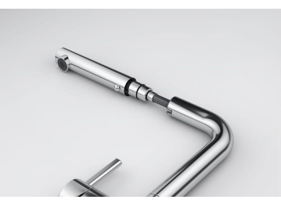 Bateria FRANKE ACTIVE L WINDOW PULL-OUT SPRAY chrom | podokienna (115.0653.391)