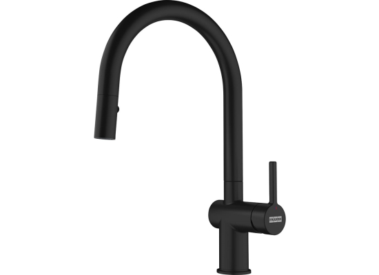 Bateria FRANKE ACTIVE J PULL-OUT SPRAY czarny mat (115.0653.404)