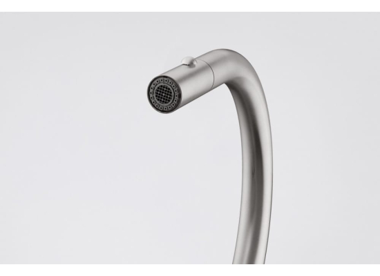 Bateria FRANKE Mythos MASTERPIECE PULL-OUT SPRAY stal szczotkowana INOX (115.0711.554)
