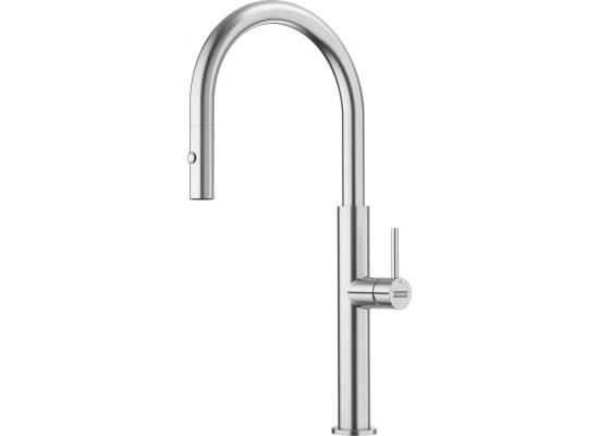 Bateria FRANKE PESCARA J PULL-OUT SPRAY stal szczotkowana INOX (115.0741.694)