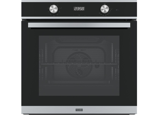 Piekarnik FRANKE Smart FSM 86 H XS czarne szkło + stal szczotkowana (116.0605.990)