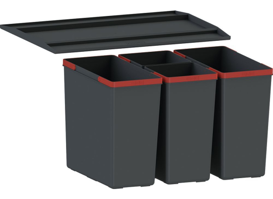 Sortownik FRANKE EasySort 600-2-2 | 2x14,5l + 2x7,5l (121.0494.193)