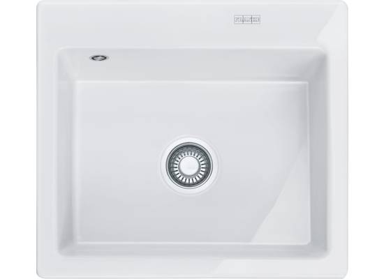 Zlew ceramiczny FRANKE Mythos MTK 610-58 biały polarny | Fraceram (124.0379.842)