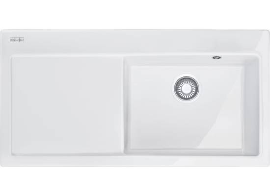 Zlew ceramiczny FRANKE Mythos MTK 611-100 (komora PRAWA) biały polarny | Fraceram (124.0379.849)