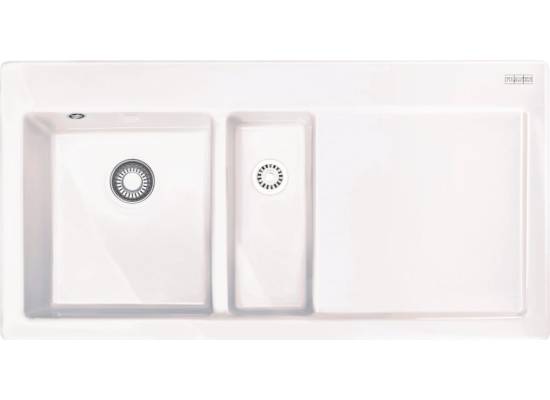 Zlew ceramiczny FRANKE Mythos MTK 651-100 (komora LEWA) biały polarny | Fraceram (124.0379.861)